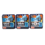 3 Pack Gillette Fusion Proshield Chill Men's Razor Blade Refills, 2 Count Each. Fixed Price $25.50.