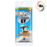 18X Packs Bic Sensitive Skin 2 Disposable Razors Per Fast Shipping. Fixed Price $38.91.