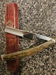 Puma Solingen 45 4/8 Straight Razor - Shave Ready Vintage German Steel. Fixed Price $105.00.