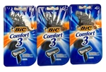 Bic Comfort 3 Razors Triple Blade Men 4 / ( Boxes ) Blue. Fixed Price $20.95.