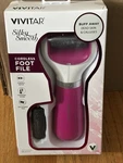 Vivitar Cordless Foot File New In Box. Fixed Price $12.00.