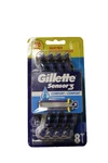 Gillette SENSOR3 Comfort Disposable Razors Men, 8 Count Fast Shipping. Fixed Price $19.99.
