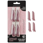 Japonesque Dermaplaner Replacement Blades 4-PACK, 1 Count (pack Of 4), Pink. Fixed Price $17.18.