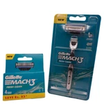 Gillette MACH3 Mens Razor Handle + 5 Refill Cartridges. Fixed Price $19.49.