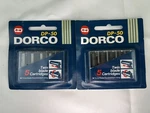 Vintage Dorco Twin Blades Cartridges DP-50 Razor Refill 2 Packs. Fixed Price $14.99.