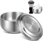 Shaving Bowl, Shave Stainless Steel, Soap With Lid, 4 Inch. Fixed Price $40.99.