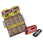 200 Treet Carbon "black Beauty" Double Edge Safety Razor Shaving Blades Barber. Fixed Price $22.76.