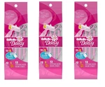 Bl Gillette Daisy Razor Classic 12 Count + Simply Venus 3 X Packs. Fixed Price $62.13.