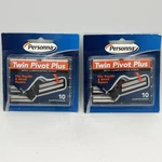 Personna Twin Pivot Plus Cartridges With Lube Strip (fits Atra & Trac Ii), 20 Ct. Fixed Price $10.00.