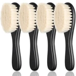 4 Pieces Barber Fade Brush Set With Natural Fiber Wooden Handle - Beard Styling. Fixed Price $21.86.