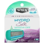 3 Pkgs Schick Hydro Silk Sensitive Care Women Razor CARTRIDGES-4CT. Total 12. Fixed Price $29.00.