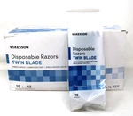 Mckesson 16-RZ11 Disposable Razor Twin Blade 10/PK Pks 120 Total. Fixed Price $39.95.