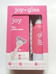 Gillette Joy The Pink Shave Set Includes Razor HANDLE,2 Cartridges ,1 Mouse. Fixed Price $19.99.