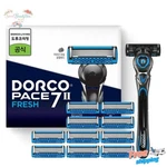 Dorco PACE7 2 Fresh 7-BLADE Shaving Razor Handle + 11 Cartridges Set Korea. Fixed Price $51.99.