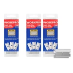 Workpro 100/200PCS Single Razor Edge Blades Carbon Steel Scraper. Fixed Price $36.99.