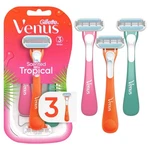 Venus Tropical Women's 3 Blade Disposable Razor, Count, Multi-color. Fixed Price $16.31.
