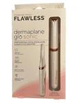 Finishing Touch Flawless Dermaplane Glo Sonic Lighted Facial Exfoliator Sealed. Fixed Price $13.99.