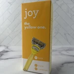Joy Razor 5 Blades 2 Cartridges Refills (yellow) Shaver. Fixed Price $12.99.