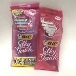 Lot Of 2X Bic Silky Touch Twin Blade Women's Disposable Razors 24CT TOTAL(10&14). Fixed Price $13.49.