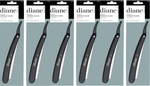 Six Pack Diane D210 Black Classic Straight Razor. Fixed Price $39.95.