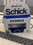 Schick HYDRO5 Blades, 4 Cartridges New Sealed. Fixed Price $9.99.