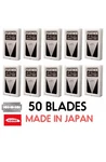 50X Feather Razor Japan Blades Red Pack Hi-stainless Double Edge Platinum Coated. Fixed Price $19.99.