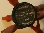 Vintage Ever-ready 100T Shaving Brush Black & Amber Handle Boar Bristles Made. Fixed Price $11.99.