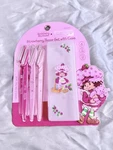 Strawberry Shortcake 6 Piece Celavi Razor Set W/ Case- New. Fixed Price $13.50.