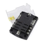Blue Stb 6 Position Fuse Block With Neg Bus Seas ST5025 Panel. Fixed Price $39.99.