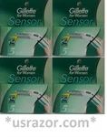 20 Gillette Sensor Women Razor Blades Cartridges Refills Shaver 5 10 Fit Excel. Fixed Price $93.99.