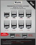 Wahl Pro Senior Premium #1-8 Metal Back Non Slip Guide With Free $10 Organizer. Fixed Price $38.88.
