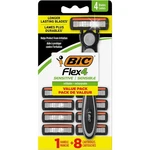 Bic Flex 4 Refillable Long-lasting Blade Razors 1 Handle 8 Cartridges New. Fixed Price $16.99.