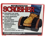 Original Scrusher Boot Shoe Brush Scrubber Cleaner Wood Maple Trim New Boxed H-1. Fixed Price $49.45.