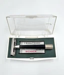 Vtg Schick Krona Chrome Double Edge Safety Razor W/ Blade Case Eversharp. Fixed Price $36.00.