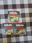 Vintage 1985 Gillette Atra Razor Blades. 3 Packages 15. Fixed Price $114.14.