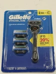 Gillette Proglide Razor 5 Blades Pivoting Head Trimmer 4 Cartridges. Fixed Price $14.99.