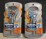 Gillette Fusion Proglide Power Blade 1 Razor Handle + Cartridge (2 Packs). Fixed Price $40.00.