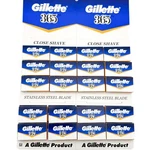 100 Gillette 365 Stainless Steel Double Edge Safety Razor Blades-ships From Usa. Fixed Price $16.98.