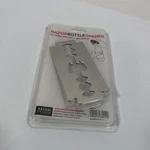 Artori Design Razor Blade Bottle Opener Silver Metal Magnetic Novelty AD131. Fixed Price $12.67.