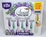 Bic Soleil Escape Limited Edition 7 Razors (one 5-BLADE Caramel Apple Scented). Fixed Price $13.49.