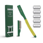 Elmax Pro Stainless Steel Shavette Razor 5 Blade Barber Straight Tool. Fixed Price $9.99.