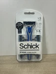 Schick Xtreme Hybrid Mens Cartridge Razor Bluepack 1 Handle 5 Catridges Rare!. Fixed Price $16.50.