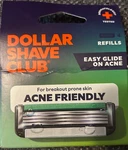 New 4 Dollar Shave Club Razor Original & Acne Friendly Blades. Fixed Price $10.99.