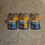 3 Pack Gillette Fusion Proshield Chill Flexball Razor +refill Cartridge Blue. Fixed Price $39.99.