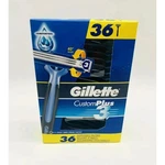 New Sealed Gillette Custom Plus Disposable Razors 36 Count. Fixed Price $25.89.