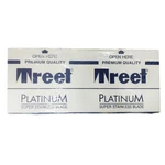 Treet Platinum Super Stainless Double Edge Razor Blades, (100 Blades). Fixed Price $11.46.