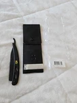 Beard Club Barber Straight Edge Razor Kit For Men W/black Faux Leather Case. Fixed Price $15.00.