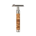 M Hle Rocca Stainless Steel Birch Bark Safety Razor Back. Fixed Price $157.54.
