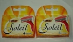 8 Bic Soleil Women Razor Blades Cartridges Refills Shaver 4*2. Fixed Price $13.29.