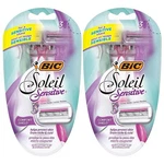 Bic Soleil Triple Blade Razor 3 Pack Each (total 6CT). Fixed Price $13.99.